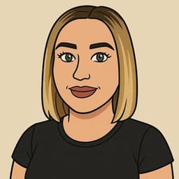 Cartoon portrait of Anna, Support Coordinator at DNG Supports