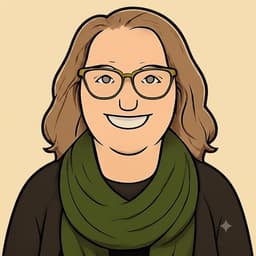 Cartoon portrait of Tania, Support Coordinator at DNG Supports